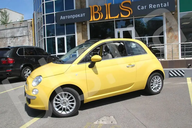 прокат Fiat 500C фото 1