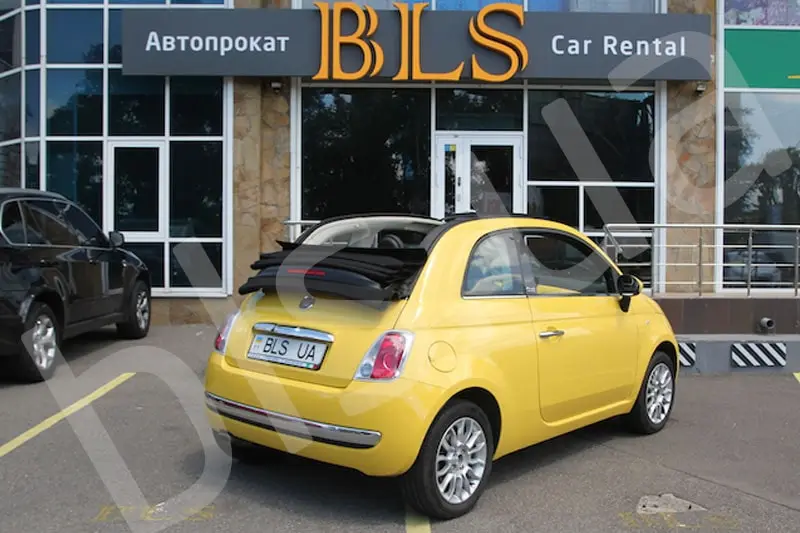 прокат Fiat 500C фото 4