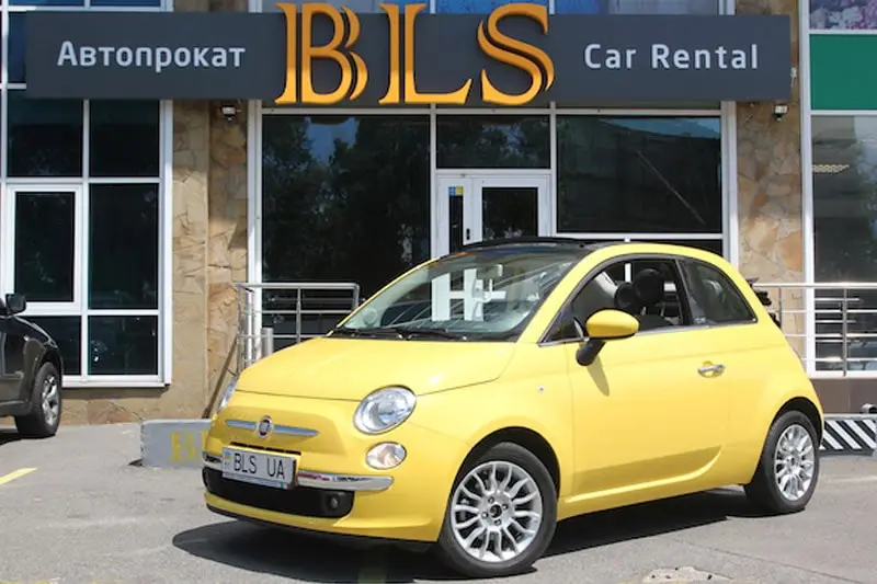 прокат Fiat 500C