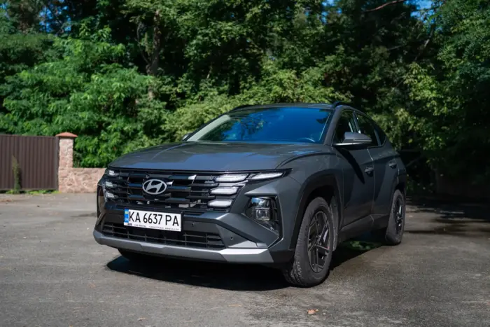 Hyundai Tucson from the BLS fleet